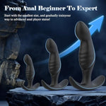 4Pcs Anal Plug Adult Sex Toys, Silicone Butt Plug Set For Beginners, Advanced Users, Anal Dildo Training Kit Sex Toys For Man, Women And Couple With Flared Base Prostate Toys