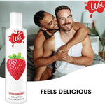 Sexy Strawberry Premium Flavored Edible Lube For Men, Women And Couples | Long-Lasting, Condom Safe, Sugar Free, 3 Fl Oz