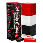 54 Blocks Of Spicy Games For Couples - Romantic Games For Date Night – Block Tower Date Night Gifts For Couples