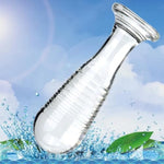 Glass Butt Plug,Glass Dildo Crystal Pleasure Wand Butt Plugs Prostate Massager Crystal Anal Plug Trainer Sex Toy Anal Trainer Prostate Massager Crystal G-Spot Dildo For Men Women(Transparent)