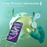 Vibrating Dildos For Women Sex Toy - 3In1 App Wearable Remote Vibrator Rose Sex Toy, Sex Pleasure Tools For Women With 9 Rabbit Clit Vibrator & 9 Thrusting Dildos Anal Toys G Spot Vibrator Sex Swing