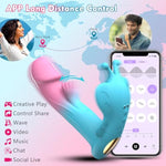 Wearable Vibrator Couples Sex Toys - App Remote Control G Spot Dildo Vibrators With 10 Vibrating & Flapping Modes, Butterfly Panty Vibrator For Clit Anal Sex, Adult Sex Toys & Games For Women Couples