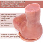 5.71 Inch Replica Real Penis, Handmade Dildos Realistic Huge Dildo, Lifelike Silicone Dildos With Strong Suction Cup For Hands-Free Play, Flexible Dildo Anal Play G-Spot Masturbation