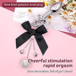 Luxury Stainless Steel Metal Anal Trainer Jewel Butt Plug Sm Small Bell Adult Anal Plugs(Mini)
