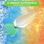 4Pcs Crystal Glass Radish Shaped Anal Butt Plug Set - Smooth Big Butt Plugs Anus Training Kit, Anus G-Spot Masturbation Prostate Massager Adult Bdsm Slave Games Sex Toys For Women Men Couples Lovers