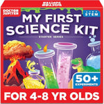 My First Science Kit For Kids Ages 4-5-6-7-8 | Christmas, Birthday Gift Ideas For 4+ Year Old Boys & Girls | Toy Stem Kit With 50+ Experiments | Learning & Educational Projects