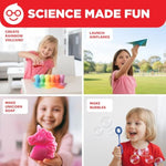 Girls' First Amazing Science Kit For Kids Ages 4-5-6-7-8 | Christmas, Birthday Gift Ideas For 4+ Year Old Girls | Learning & Educational Projects | Stem Toy With 100+ Experiments