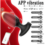 Anal Plug Vibrators Sex Toys With 9 Intense Vibration Modes, Anal Plug Vibrating Butt Plug, Female Wearable G Spot Vibrator, Adult Sex Toys For Men Women