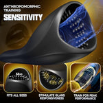 Sex Toys For Men, Male Masturbator Penis Training Vibrator With 10 Vibrating Modes, Glans Trainer Male Sex Toy With Tongue Stimulation, Penis Pump Adult Toys For Men'S Pleasure, Adult Sex Toys & Games