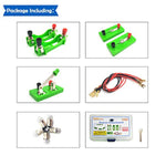 Physics Science Lab Learning Circuit Kit,Electricity Experiment Set,Building Circuits For Student Junior Senior High School Students (Basic Kit)