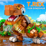 Kids Jurassic Dinosaur Toys, Baby Dinosaur Building Set, Realistic Baby T.Rex, 6+ Ages, For Boys & Girls