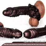 Adult Penis Sleeve Pennis Extender Cock Sleeve,Cyberpunk Pennis Extender Sex Toys - Pumps & Enlargers,Delay Ejaculation Penis Time Expand,Suitable For Sex Toys Intimate Play With Couples (T205-F)