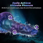 Fantasy Realistic Silicone Dildo –10.5' Ultra-Thick Dildo with Powerful Large Suction Cup, Flexible, Wild Fat Adult Toy for Men, Women & Couples Trainer Play