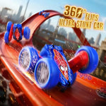 V996 Spider Remote Control Car, Rc Cars With Double Sided 360° Flip 4Wd Rechargeable Stunt Car, Indoor Outdoor Toys For Boys 4 5 6 7 8 9 10 11 12, Birthday For Kids Age 4-12