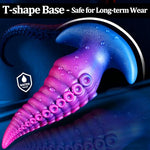 Monster Anal Plug Wearable Octopus Butt Plug Anal Dilator Trainer (S)
