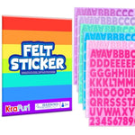 500+ Felt Letter Stickers for Kids Ages 3 and Above | Alphabet Set for Learning and Creativity