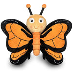 Pebbles Butterfly Stuffed Animal Plush And Interactive Toy With Cute, Flappable Wings (12 Inches)