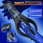 Male Sex Toys Penis Vibrator For Glans Prolong Endurance,360 Wrapping Tentacle Male Masturbator Stroker With 10 Vibrating Modes For Penis Clit Nipple Stimulation,Adult Sex Toy For Men Women Couples