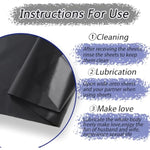 Bdsm Waterproof Sex Sheets Sex Toys Mess-Proof Play Sheet For Adults,Reusable Playtime Bed Covers Bedroom Sex Products Versatile Waterproof Bed Mattress Cover For Couple Messy Play And Bed Protection