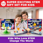 My First Stem Gift Set | Set Of ‘My First Science Kit’, ‘Astronaut Kit’ For Kids Ages 5+ | Birthday Gift Ideas For Boys, Girls | Stem Learning & Educational Toys For 5,6,7,8 Year Old