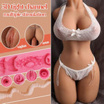30Lb Sex Doll For Men, 3 In 1 Male Masturbator Female Torso Love Doll With Ultra Soft Plump Boobs & Fat Ass, Men Masturbation Stroker Male Sex Toys For Pussy Vagina Anal Breast Play