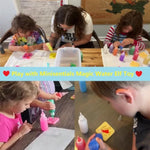 20 Color Aqua Art Gel Water Elf Kit with 15 Sea Creature Molds for Kids