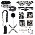 2025 Sm Games Sex Bed Toys Bondage Rope Kit Restraints Bdsm Sex Bondage Set With Handcuffs And Leg Straps Cuffs Restraint Tied Down Arms And Legs Sex Toys For Couple Qw2