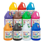 11 Gallon Tempera Paint Set for Kids, Non-Toxic Classroom Poster Paint