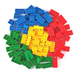 Strictly Briks Building Toy Big Blocks - Compatible with Lego Duplo Set for Toddlers & Kids Creative Play & Learning, 108 Set/Basic Colors