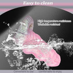 Wide Sleeve Silicone Enhancer With Cock Ring, Reusable Extension Sleeve, Pink