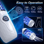 Automatic Male Masturbator Sex Toys for Men - Adult Toys Electric Male Masturbators with 7 Thrusting & Rotating for Penis Stimulation,Realistic Pocket Pussy Male Stroker Sex Toy Men Blowjob Machine