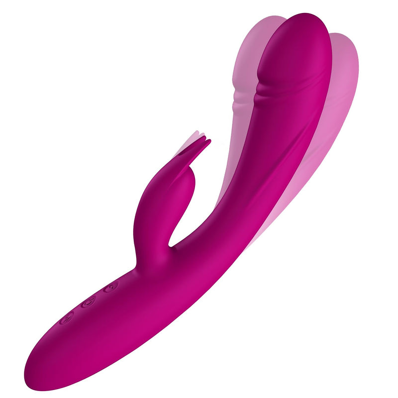 Adult Sex Toys Vibrator Silicone Dildo - C & G Spot Vibrator With 10 Vibrations And One-Click Enhanced Mode, Female Sex Toy With Powerful Dual Motors, Rabbit Vibrators Adult Toys For Woman