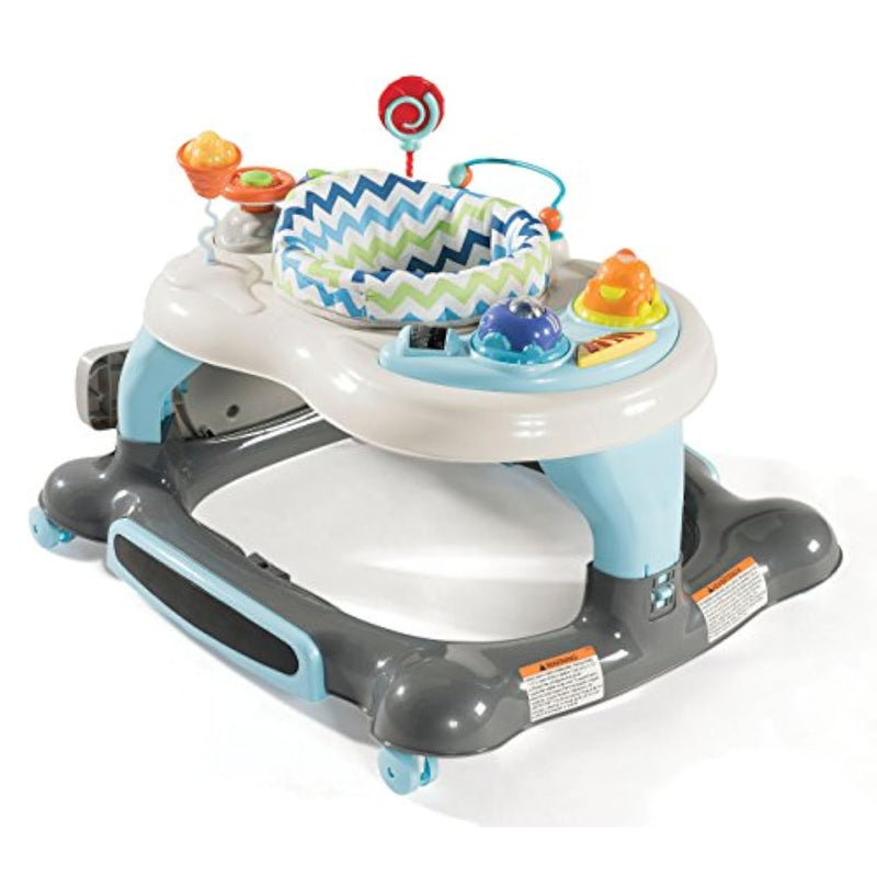 3 In 1 Activity Walker And Rocker With Jumping Board Feeding Tray, Interact