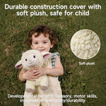 Electronic Interactive Singing Walking Lamb Plush Toy, Sheep Stuffed Animal With Leash, Soft Sheep Baby Toys Pet Buddy For Babies And Toddlers