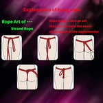 20 M / 65 Ft Soft Bondage Cotton Rope, Bdsm Beginner Restraint Sex Set Adult Sexy Toys For Women And Couples