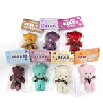 24 Pcs Valentines Gift Cards For Kids With Plush Bears Plush Toys Stuffed Animal Plush Toys For Kids Girls Boys Valentines Gifts Party Favors Classroom School Exchange Prize