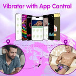 Anal Plug Vibrators Sex Toys - App Remote Control Prostate Massager With 9 Intense Vibration Modes, Female Wearable G Spot Vibrator Male Vibrating Butt Plug Adult Sex Toys And Games For Men Women