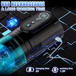 Male Masturbator Sex Toys For Men - Automatic Male Sex Toys Penis Pump With 9 Sucking & Thrusting & Rotating Modes, 3D Realistic Textured Adult Toys Sex Toy Machine, Blowjob Pocket Pussy Stroker