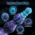 10'' Huge Fantasy Monster Dildo, Thich Knot Dragon Dildo With Suction Cup, Large Anal Dildos With Knotted Horse Shape, Silicone Sex Toy For Man Women Couple