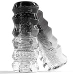 3D Realistic Pocket Pussy For Men – Male Masturbator With Soft Stretchy Tunnel, Reusable Adult Sex Toy For Intense Solo Play (Black+Transparent)