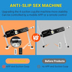 Unisex Sex Machine Multi-Speed App Control Automatic Thrusting Machine Suit With Dildos For Men And Women,Variety Of Accessories Replaceable (A5 Black)