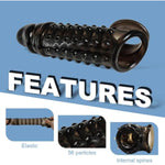 Penis Sleeve,Cock Rings For Men,Reusable Penis Enlargement Sleve, Delay Ejaculation Sex Toys,Penis Extender For Couples,Penis Ring,Soft And Elastic Cock Sleeve, Extender Sleeves Realistic