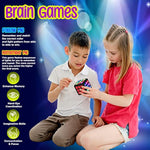 Electronic Brain & Memory Game Cube - Fun Toy Gift Ideas For Ages 6-12+ Year Old Boy & Girl - Cool Toys For Boys And Girls - Handheld Games Gifts For Kids And Teens