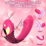 Sex Toys G Spot Vibrator Dildo, Realistic Dildos Wearable Tongue Vibrators Female Sex Toy, With 10 Vibration Modes,Clitoral Anal Stimulator Pleasure, For Women Man Adult Toys And Games Couples