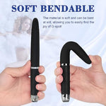 Portable Powerful Pen Vibrator,G Spot Clitoral Stimulator Pen Vibrating Massager With 10 Frequency Vibrations,Sexy Toys For Adults Couples (Black)