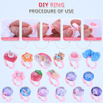 3200 Pcs Unicorn Mermaid Clay Bead Jewelry Kit for Girls Ages 5-12, Light Pink