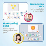 Magnetic Letters Numbers Alphabet Fridge Magnets Abc 123 Educational Toy Set Preschool Learning Spelling Counting Uppercase Lowercase Math For 3 4 5 Years Kid Toddler