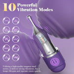 Mini Bullet Vibrator Kit with 5 Attachments, Clitoral Vibrators Sex Toys