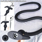 41" Bdsm Extra Long Silicone Anal Plug Douche Set With 150Ml Syringe, Shower Douche Nozzle For Travelling Extended Enema, Hollow Butt Plug Dildo Sm Sex Toys For Adults Male Female Couples (L)