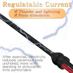 Male Penis Plug Urethral Vibrator Electroshock Silicone Urethral Dilator Stimulates Urethral Masturbation Sex Toys